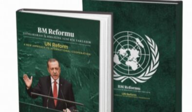 BM’deki liderlere ‘Farklı İnanış Ortak Anlayış’ ve ‘BM Reformu’ kitabı