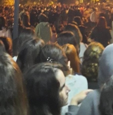 Antalya'da yurtlarda Zeren Ertaş protestosu