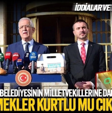 Kestel Belediyesi'nin milletvekillerine dağıttığı 1 TL’lik ekmekler kurtlu mu çıktı?