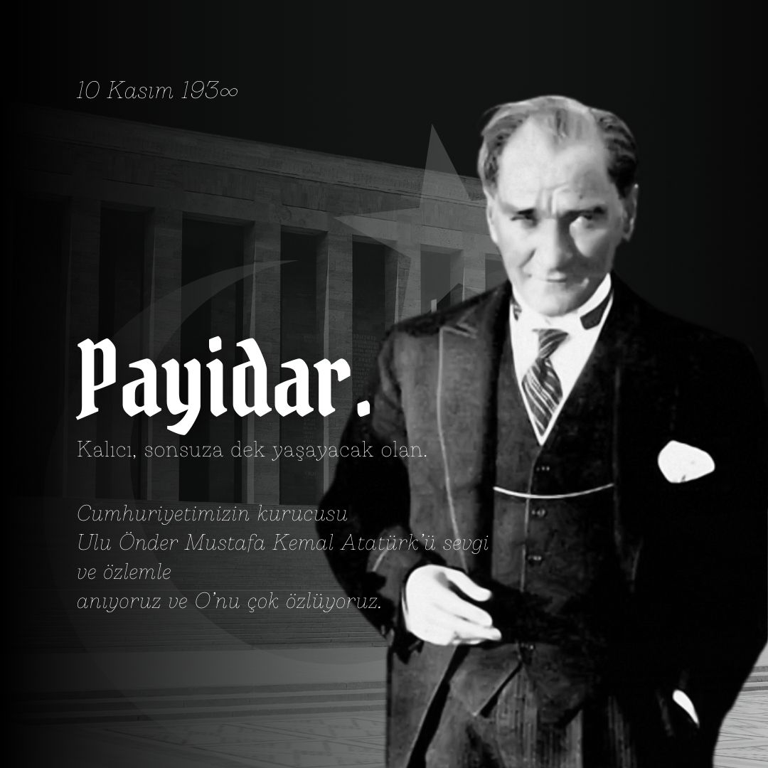 10 Kasım Atatürk'ü anma günü mesajları, resimli mesajlar 7