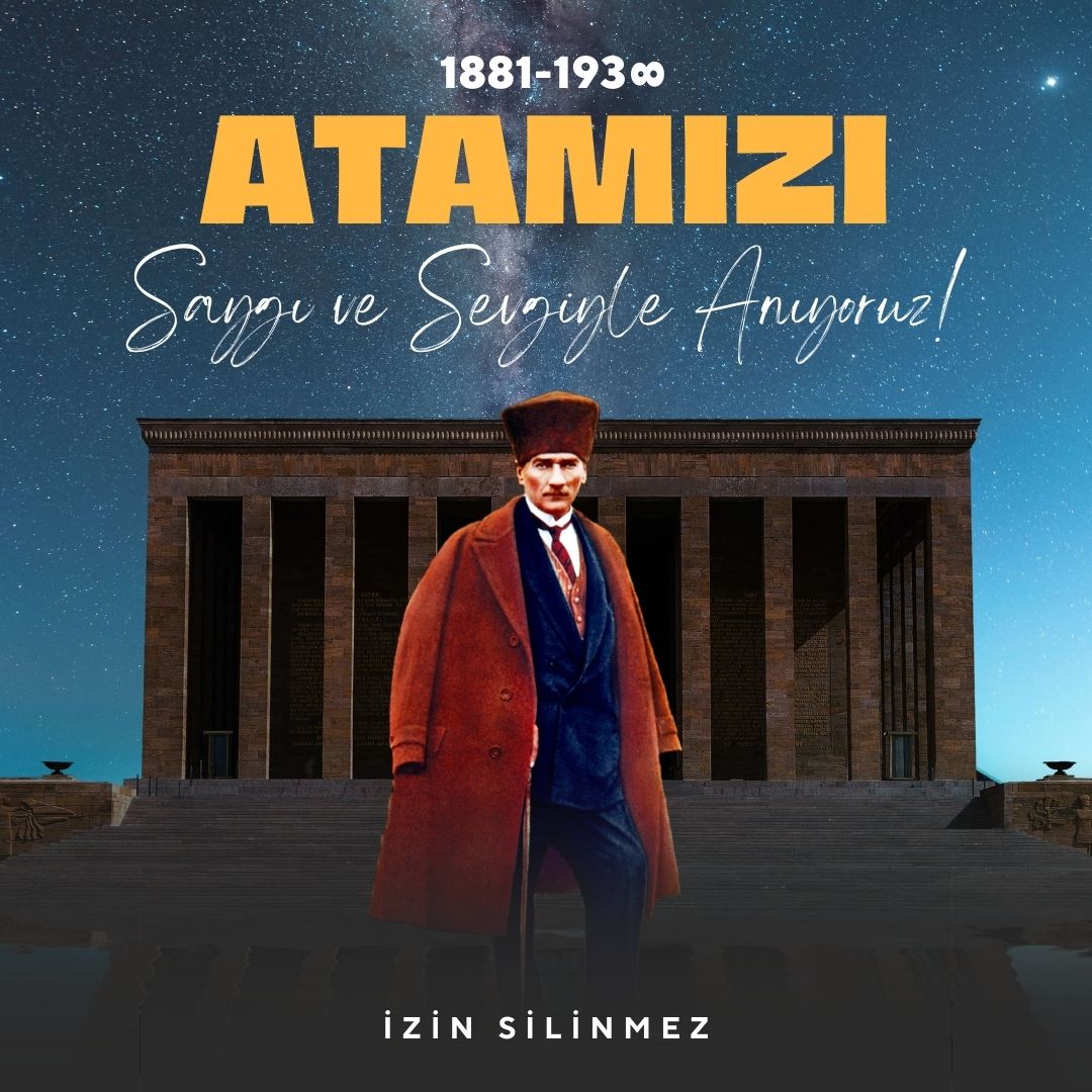 10 Kasım Atatürk'ü anma günü mesajları, resimli mesajlar 9