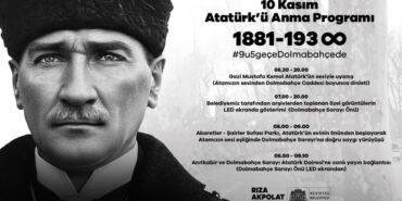 Beşiktaş Belediyesi'nden Atatürk'ün Vefatının 85. Yıl Dönümünde Anma Programı 5