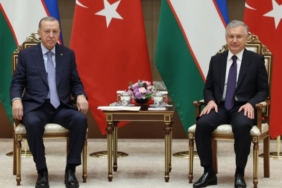 Erdoğan-Mirziyoyev görüşmesi..