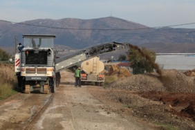 Hatay Kırıkhan'da beton asfalt hazırlığı 4
