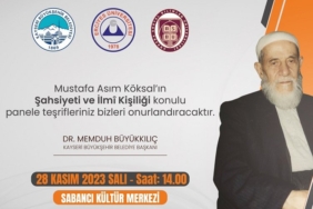 Kayseri Büyükşehir'den Mustafa Asım paneli 3