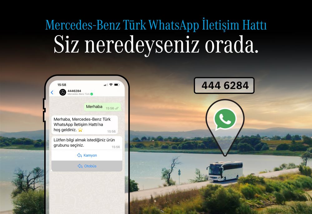 mercedes whatsapp hattı