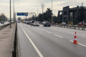 Kocaeli'de D-100 Ankara yönü asfaltlandı 4