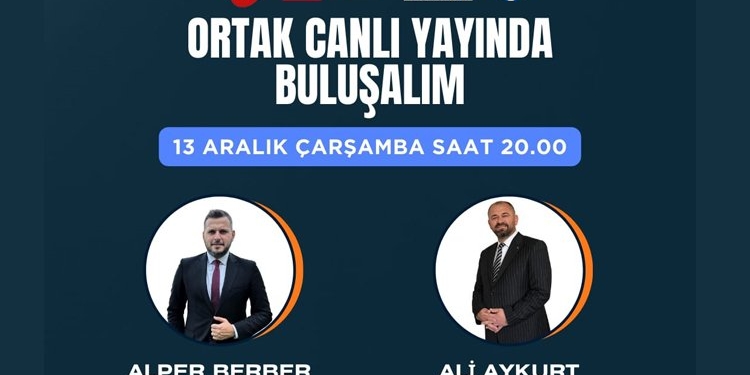 Orhaneli Belediye Başkanı Ali Aykurt ortak canlı yayına konuk oluyor