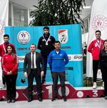 Manisalı sporcu Karaçor Türkiye üçüncüsü