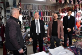 Başkan Pekyatırmacı'dan Tekstil Pazarı ziyareti 6