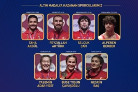 Cumhurbaşkanı Erdoğan’dan millî güreşçilere tebrik 2