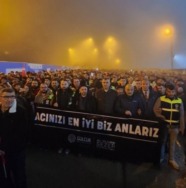 Gölcük'ten Hatay'a dayanışma: "Acınızı en iyi biz anlarız"