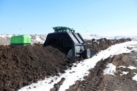 Talas'lı çiftçilere 5 yılda 4 bin ton kompost gübre desteği 6