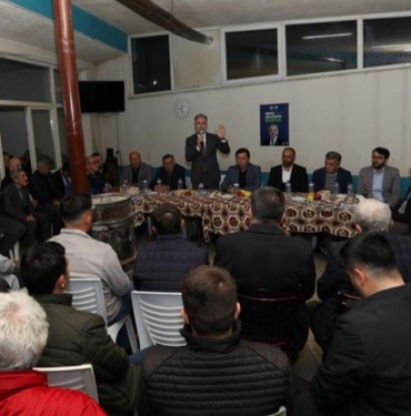 Bursa İnegöl'de Başkan Taban'dan saha çalışmalarına devam