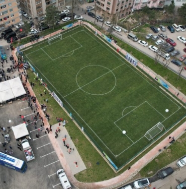 Bursa Yıldırım'da Talimhane Spor Parkı'na kavuştu