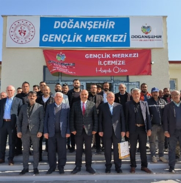 Doğanşehir'de toplu açılış töreni
