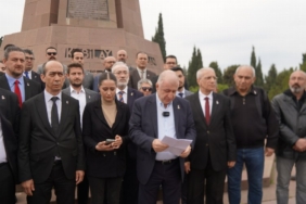 Prof. Dr. Ümit Özdağ Kubilay anıtı önünden seslendi 6