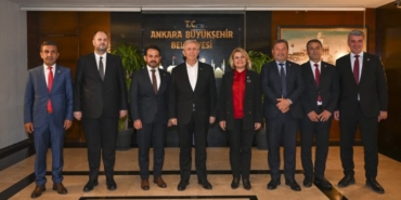 Başkan Hürriyet, ABB Başkanı Mansur Yavaş’ı ziyaret etti