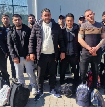Edirne'de 11 düzensiz göçmen yakalandı!