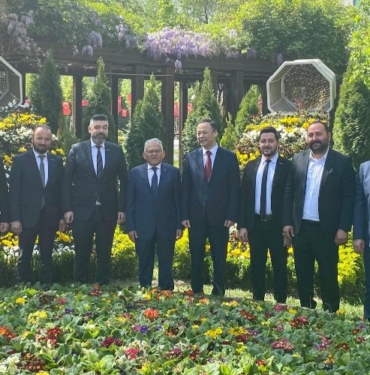 Kırgız Büyükelçi Kayseri ziyaretlerini tamamladı