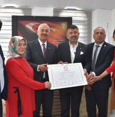 Malatya Doğanşehir'de devir teslim