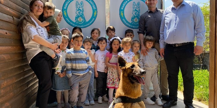 Manisa Kula'da miniklere afet eğitimi