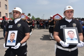 Şehit polisler için tören düzenlendi
