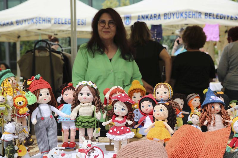 Ankara Büyükşehir'den Kadın Emeği Pazarı 1