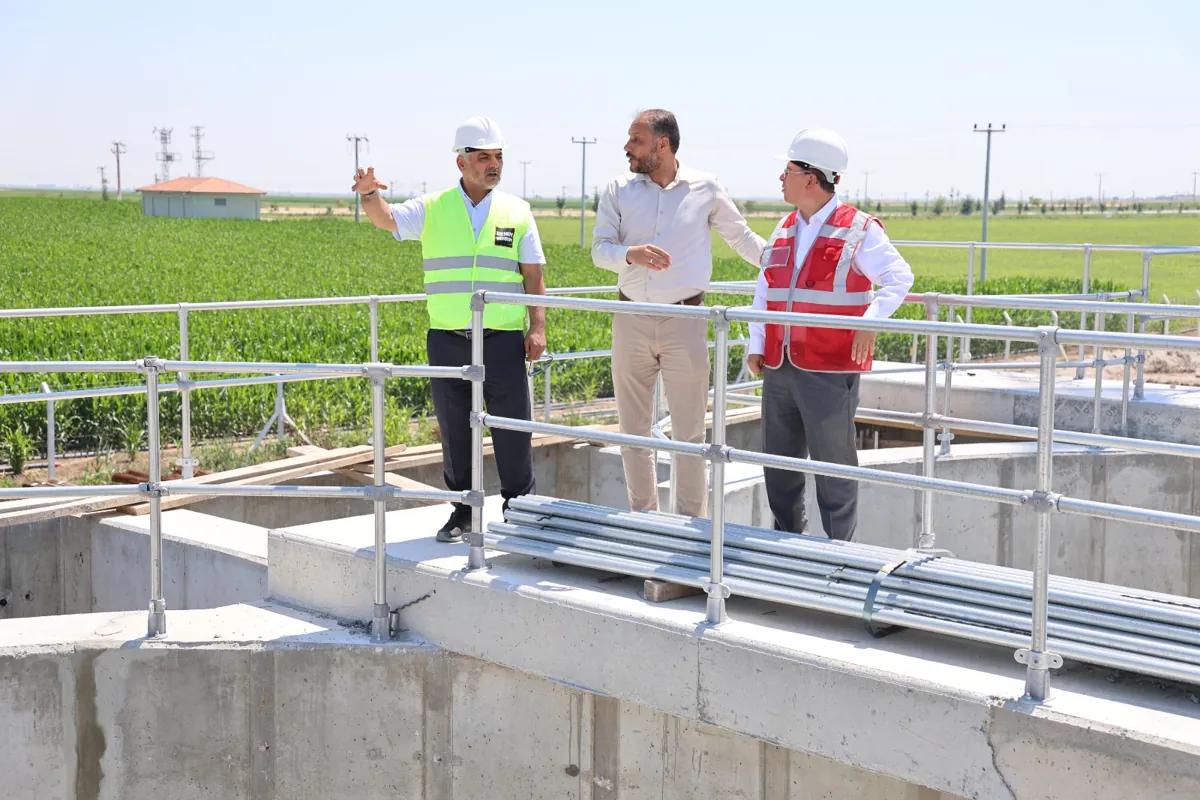 Biyolojik Atıksu Arıtma Tesisi Çumra'da Hızla İlerliyor 2