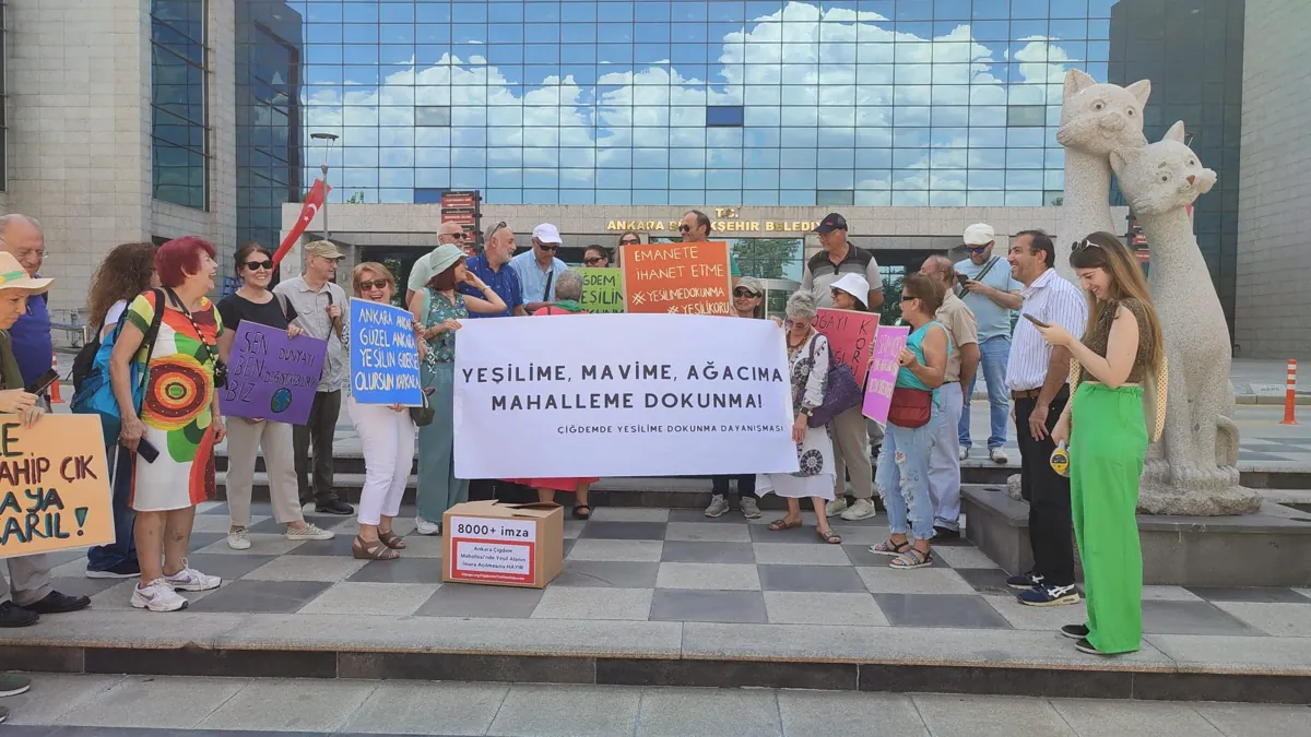 Çiğdem Mahallesi Sakinleri Ayakta! Yeşilime Dokunma 2