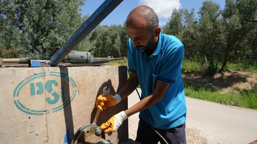 Balıkesir'de 60 Bin Zeytin Ağacı Suya Kavuştu 1