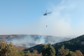 uşak eşme yangın