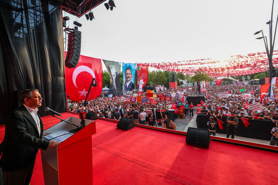 Özgür Özel Gaziantep Fıstık Mitingi'nde konuştu 2