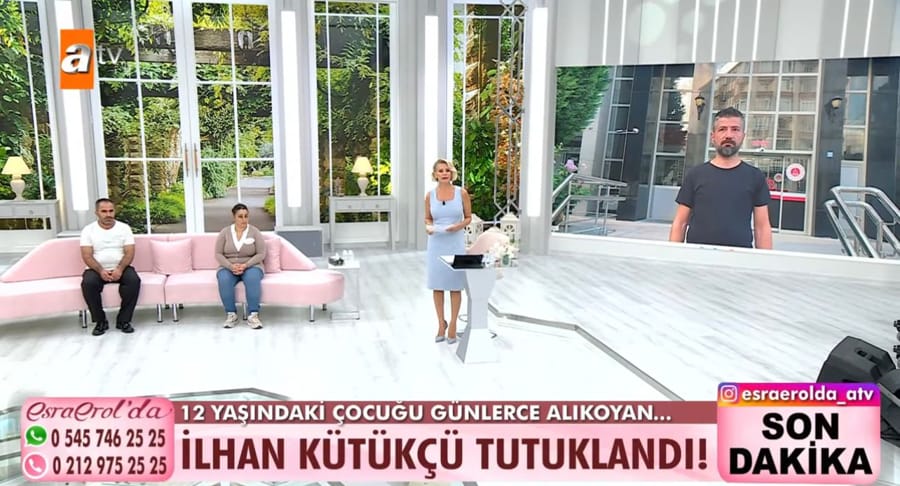 12 Yaşındaki S.K., Esra Erol'da Bulundu! Alıkoyan İlhan Kütükçü Tutuklandı 1