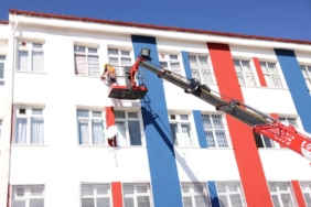 Çankaya Belediyesi Okul Dış Cephe Boyama (3)