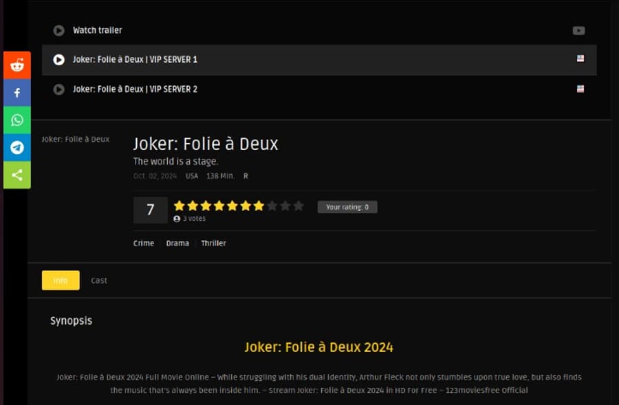 "Joker: Folie à Deux" Prömiyeri Öncesinde Siber Dolandırıcılık Alarmı 1