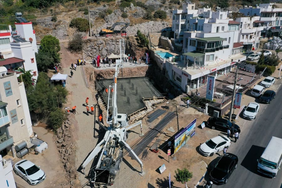 Turgutreis Bahçelievler’de Saadet Canbaz Anaokulu’nun Temeli Atıldı 1