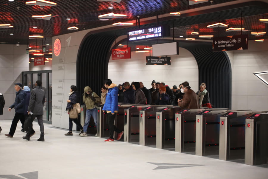 Gayrettepe-İstanbul Havalimanı Metro Hattı Günlük Yolcu Rekoru Kırdı 1