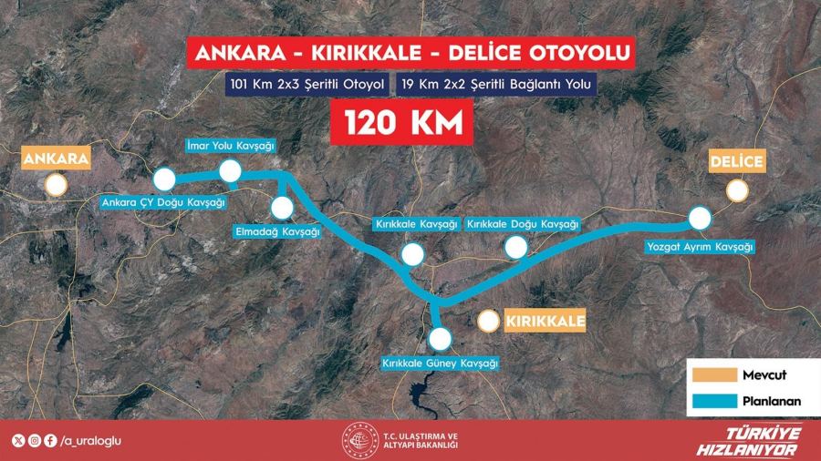 Ankara-Kırıkkale-Delice