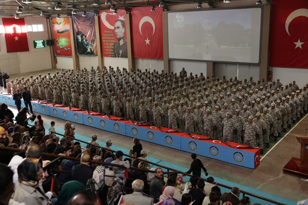 Kütahya'da 900 Mehmetçik Yemin Ederek Vatani Görevine Başladı 1