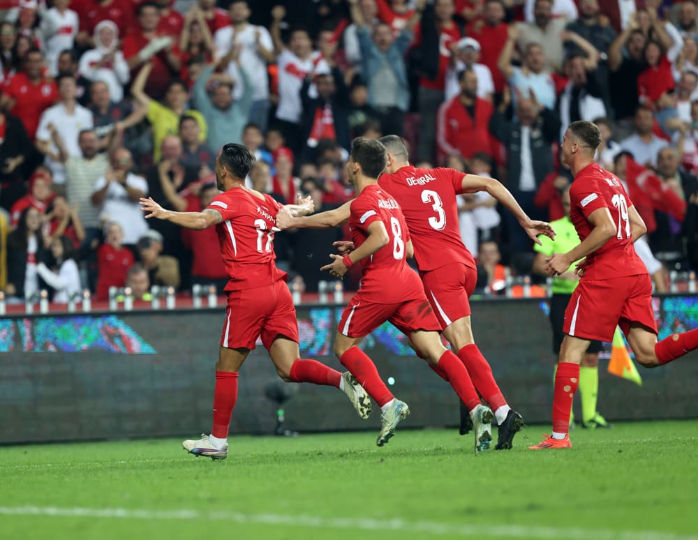 Türkiye, UEFA Uluslar Ligi’nde Karadağ’ı Mağlup Ederek Liderliğini Sürdürdü 1