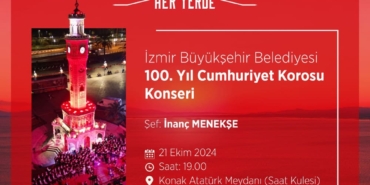 Cumhuriyet Bayramı’na özel 100. Yıl Cumhuriyet Korosu konseri