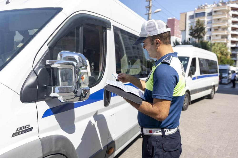 Mersin’de Okul Servislerine Sıkı Denetim 1