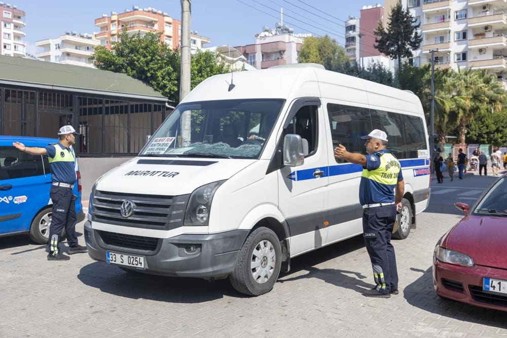 Mersin’de Okul Servislerine Sıkı Denetim 2