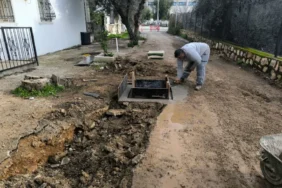 Yağmur Suyu Hattı Çalışmaları Devam Ediyor (1)