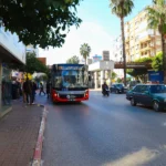 Trafikte otobüslere özel şerit uygulaması1