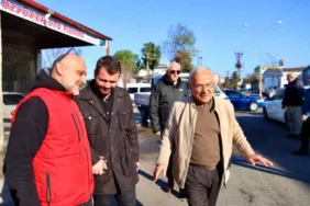 BAŞKAN GÜLER SANAYİ ESNAFINI ZİYARET ETTİ