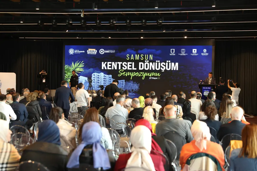 Samsun'da Kentsel Dönüşüm Sempozyumu 1 Samsun'da Kentsel Dönüşüm Sempozyumu 1