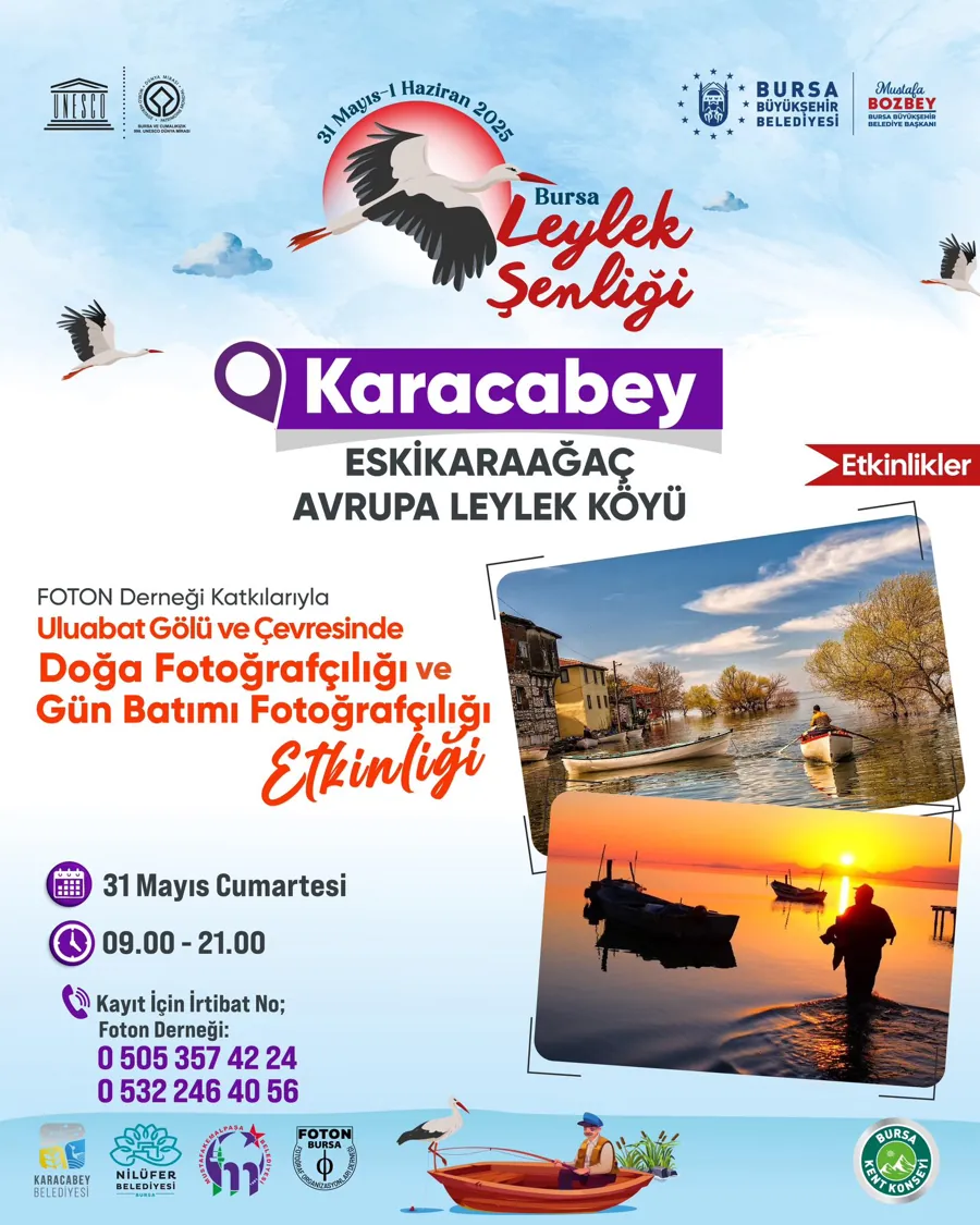 Bursa Leylek Şenliği Başlıyor 2 Bursa Leylek Şenliği Başlıyor 2