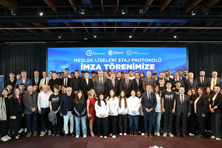 Samsun Büyükşehir'den Lise Öğrencilerine Staj İmkanı 1